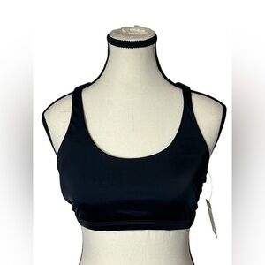 Title nine new with tags women’s size medium padded Black Sports Bra
